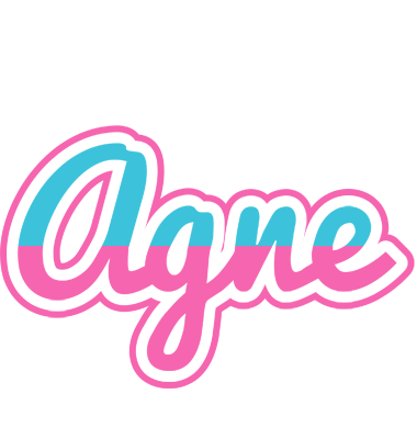 Agne woman logo