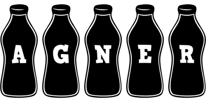 Agner bottle logo