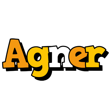 Agner cartoon logo