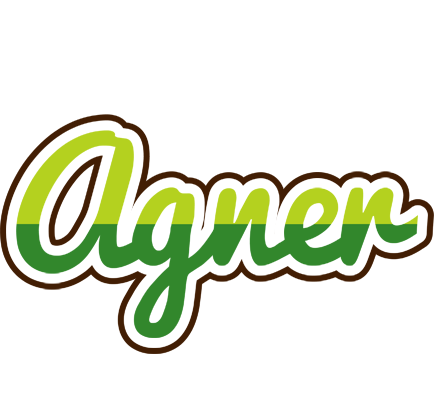 Agner golfing logo