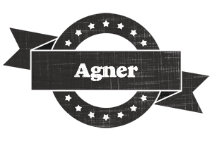 Agner grunge logo