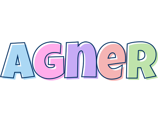 Agner pastel logo