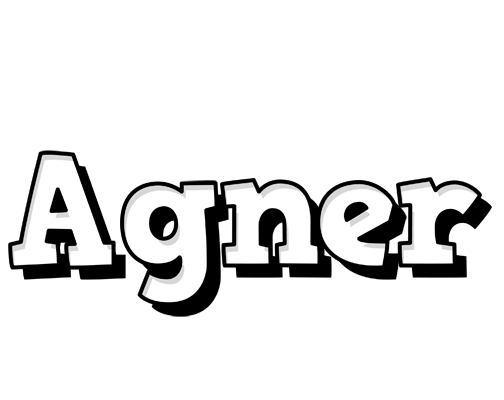 Agner snowing logo
