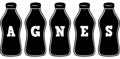 Agnes bottle logo