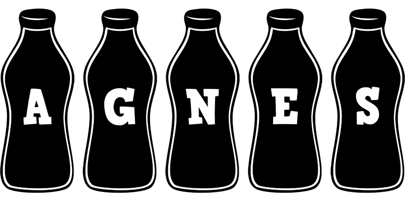 Agnes bottle logo