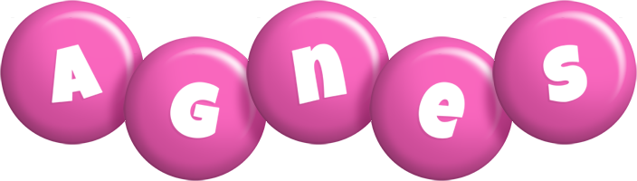 Agnes candy-pink logo