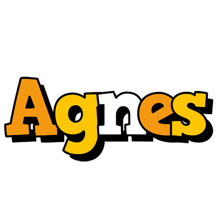 Agnes cartoon logo