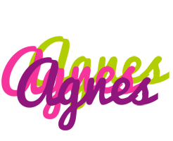 Agnes flowers logo