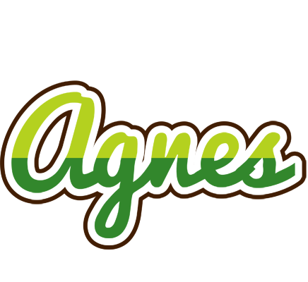 Agnes golfing logo