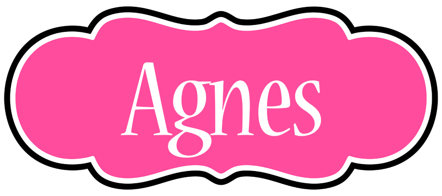 Agnes invitation logo