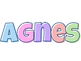 Agnes pastel logo
