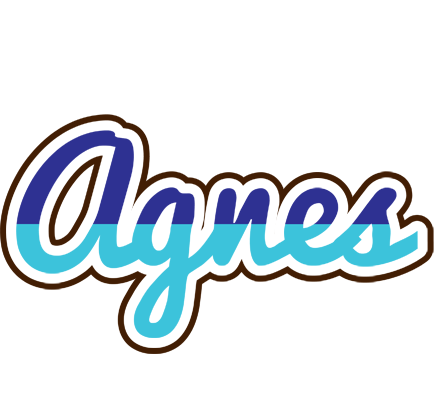 Agnes raining logo