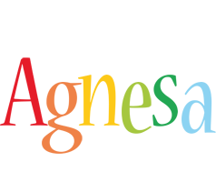 Agnesa birthday logo