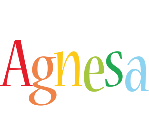 Agnesa birthday logo