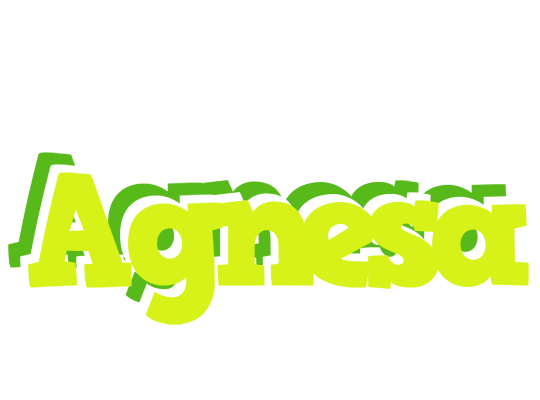 Agnesa citrus logo