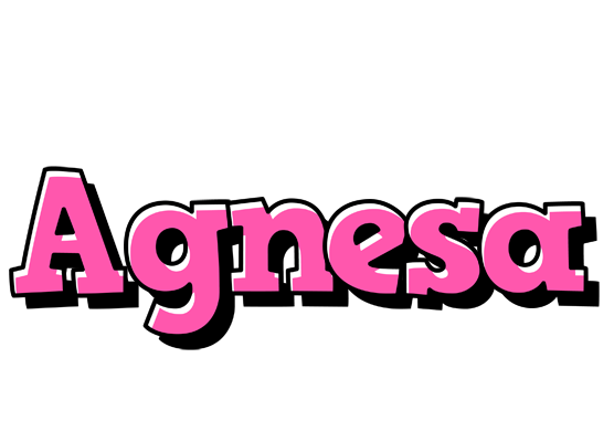 Agnesa girlish logo