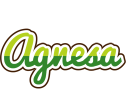 Agnesa golfing logo