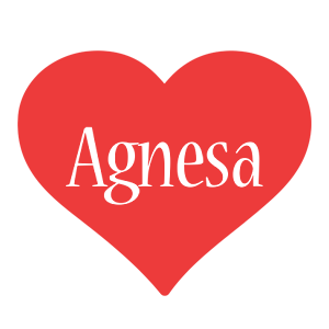 Agnesa love logo