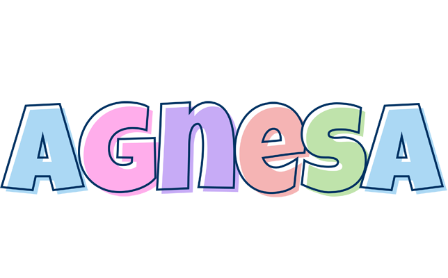 Agnesa pastel logo