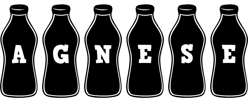 Agnese bottle logo