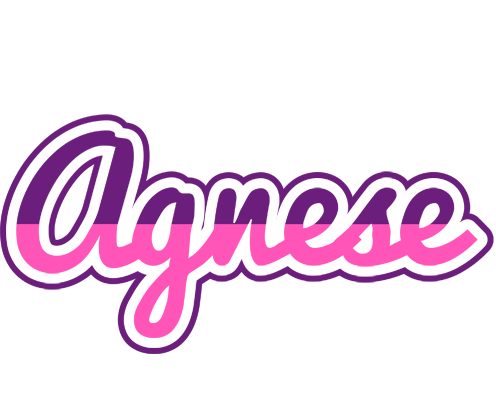 Agnese cheerful logo