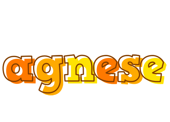 Agnese desert logo