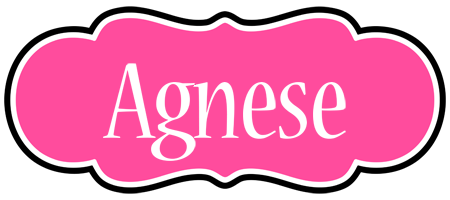 Agnese invitation logo