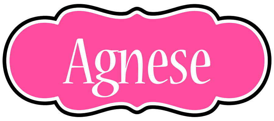 Agnese invitation logo