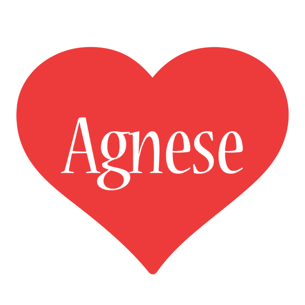 Agnese love logo