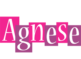 Agnese whine logo