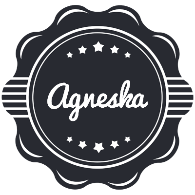Agneska badge logo