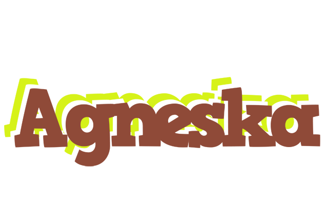 Agneska caffeebar logo