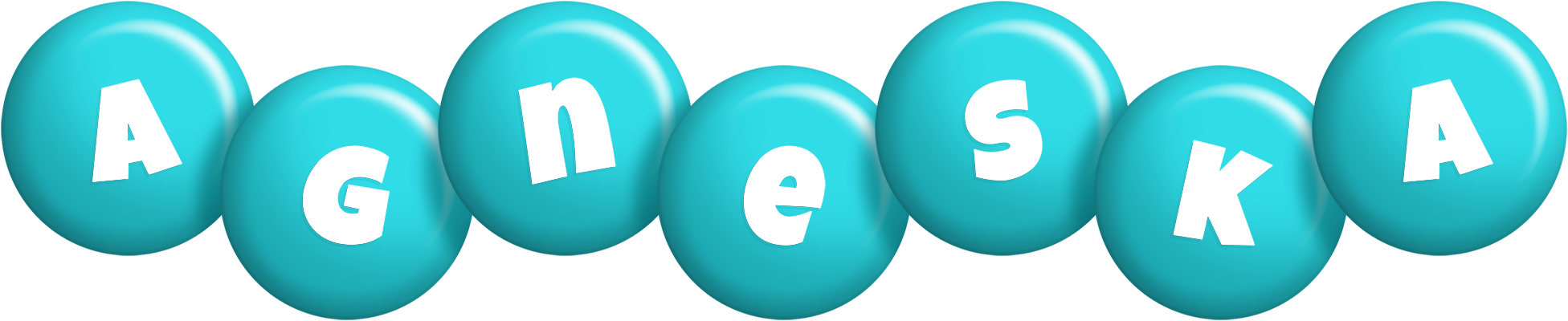 Agneska candy-azur logo