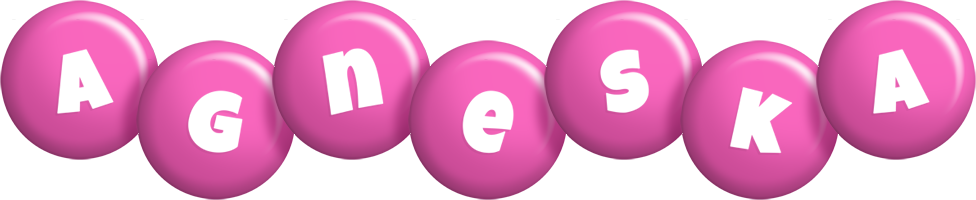 Agneska candy-pink logo