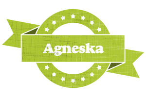 Agneska change logo