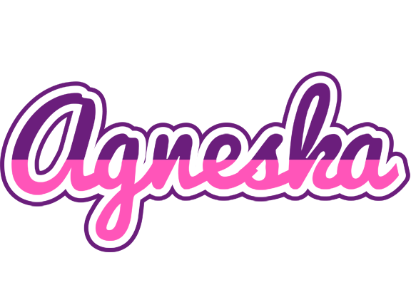 Agneska cheerful logo