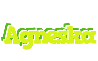 Agneska citrus logo