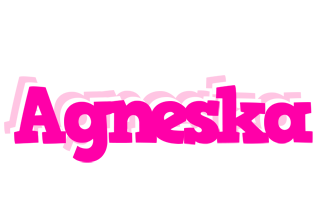 Agneska dancing logo