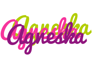 Agneska flowers logo