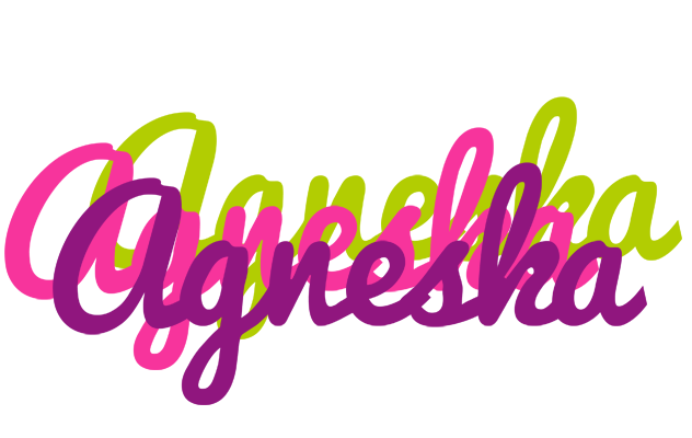 Agneska flowers logo