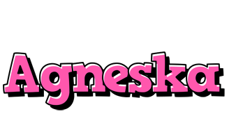 Agneska girlish logo