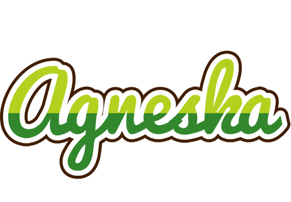 Agneska golfing logo