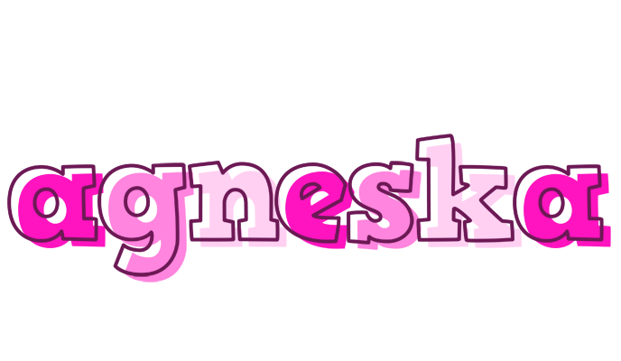 Agneska hello logo