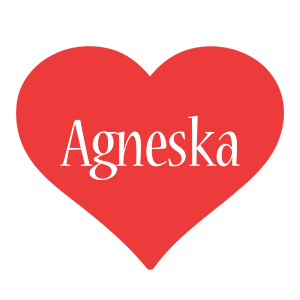 Agneska love logo