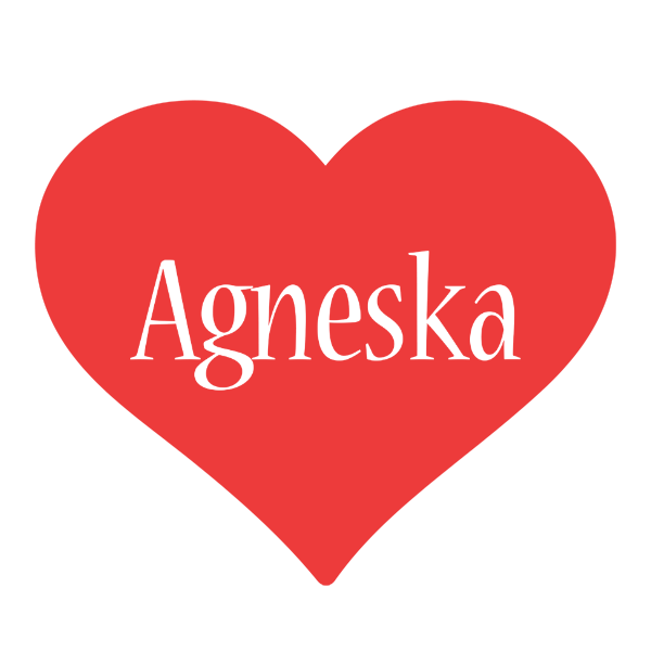 Agneska love logo
