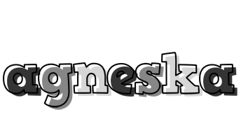 Agneska night logo