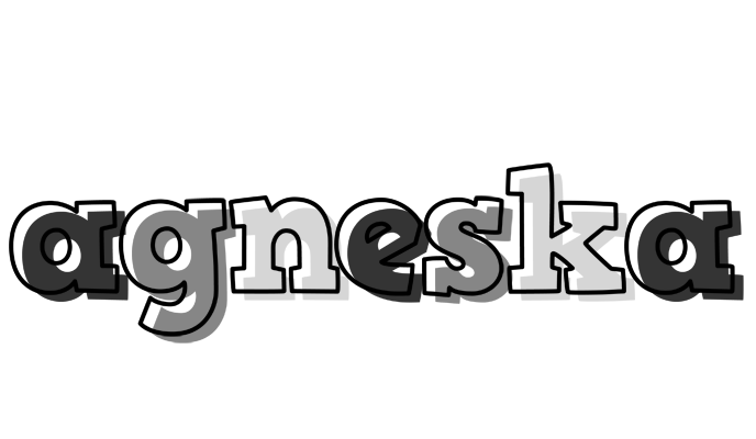 Agneska night logo