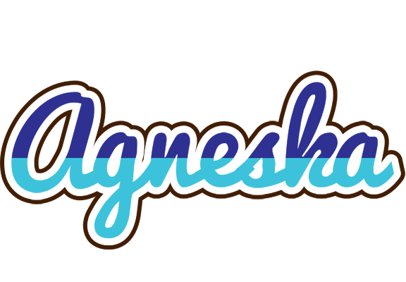 Agneska raining logo