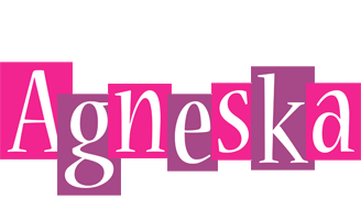 Agneska whine logo