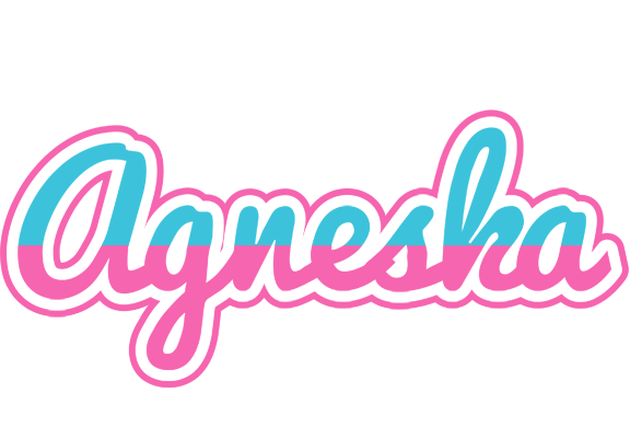 Agneska woman logo